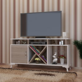 Hanah Home Soporte para TV Blanco y Córdoba